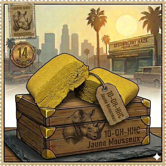 10-OH-HHC Jaune Mousseux 25% 10Gr
