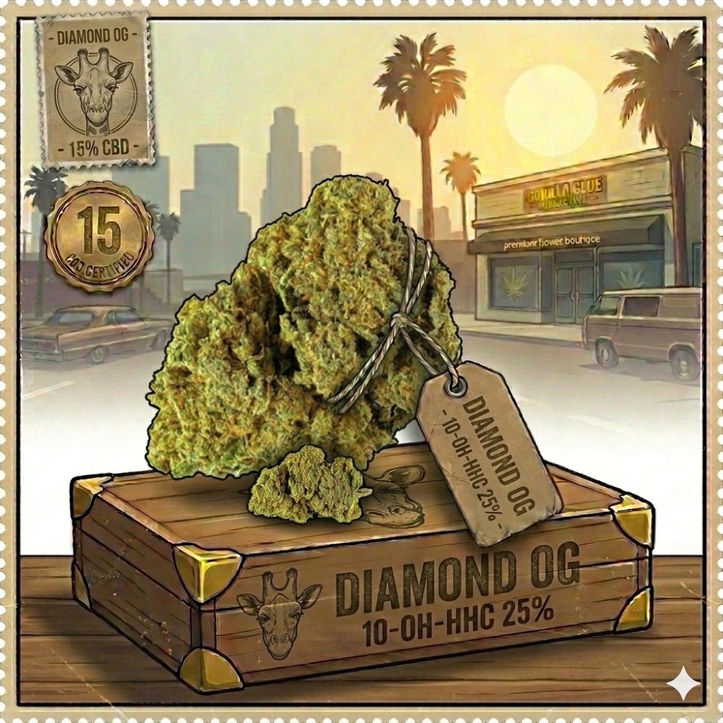 Diamond OG 10-OH-HHC 25% 10Gr